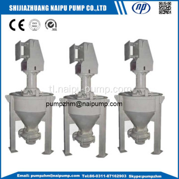 Mineral processing vertical froth slurry pump